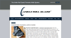 Desktop Screenshot of anklerollguard.com